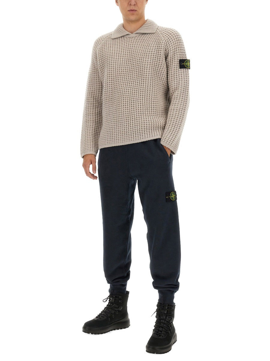 STONE ISLAND Comfortable Regular Fit Jogging Pants - Size M