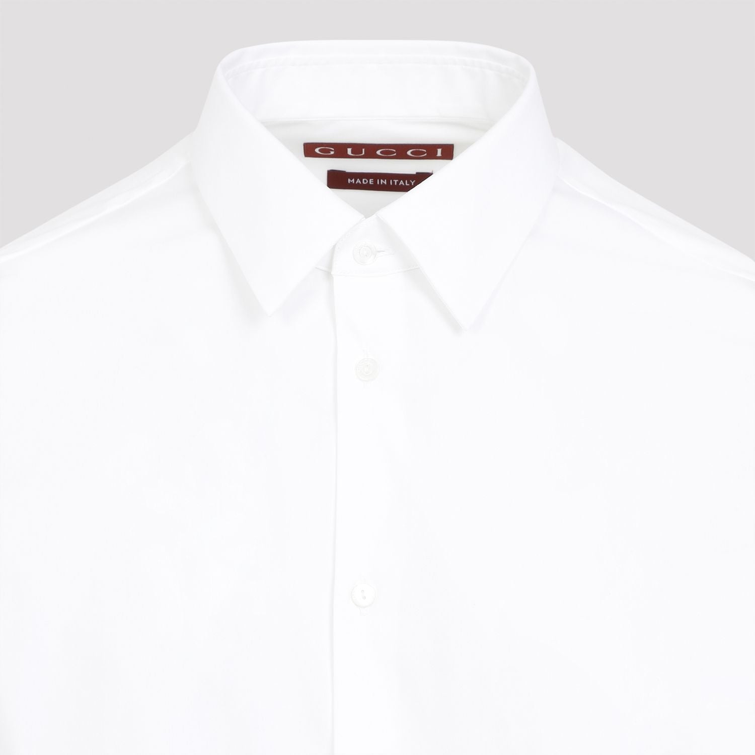 GUCCI Tailored Stretch Poplin Shirt - Skinny Fit