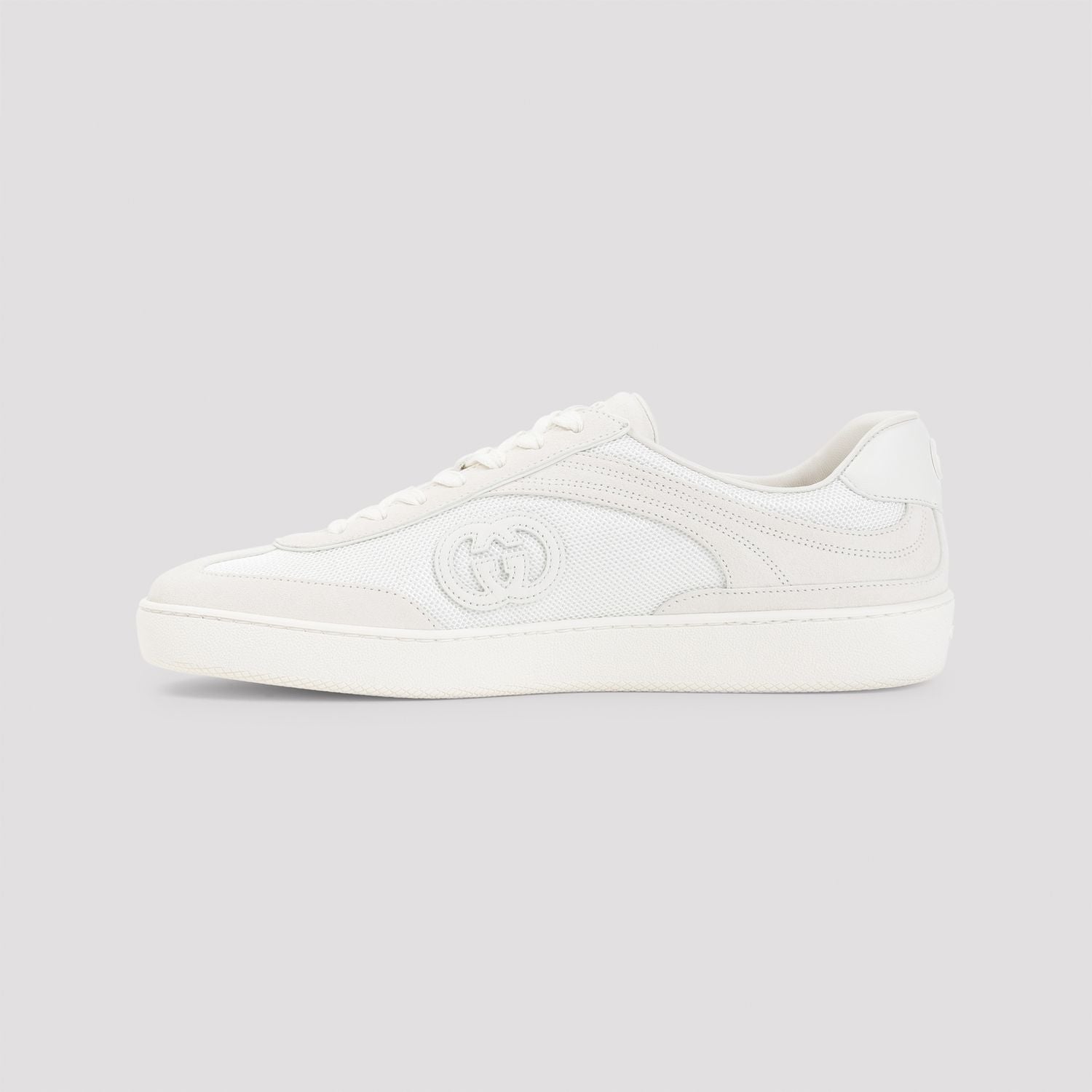 GUCCI Men's Suede and Fabric Sneakers