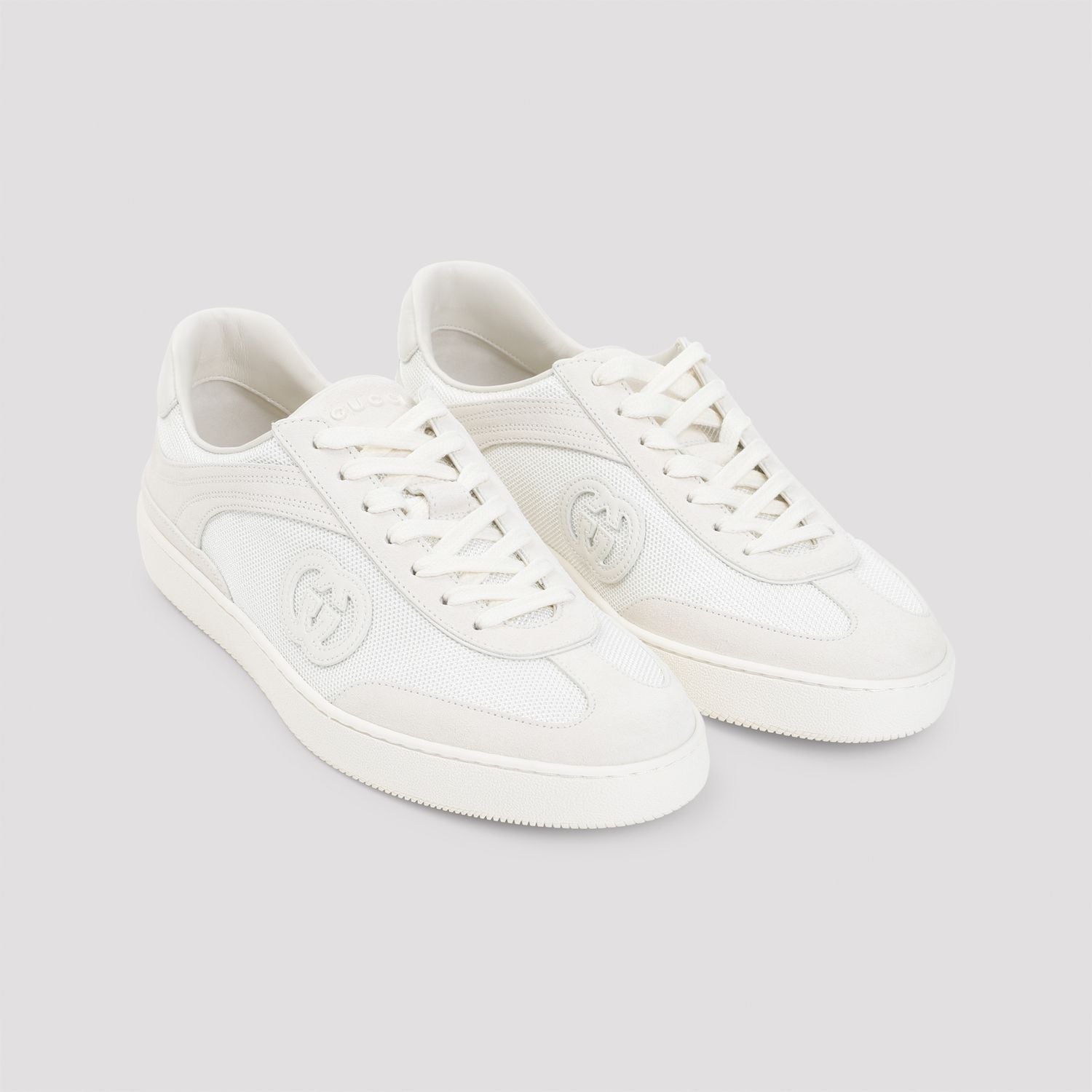 GUCCI Men's Suede and Fabric Sneakers