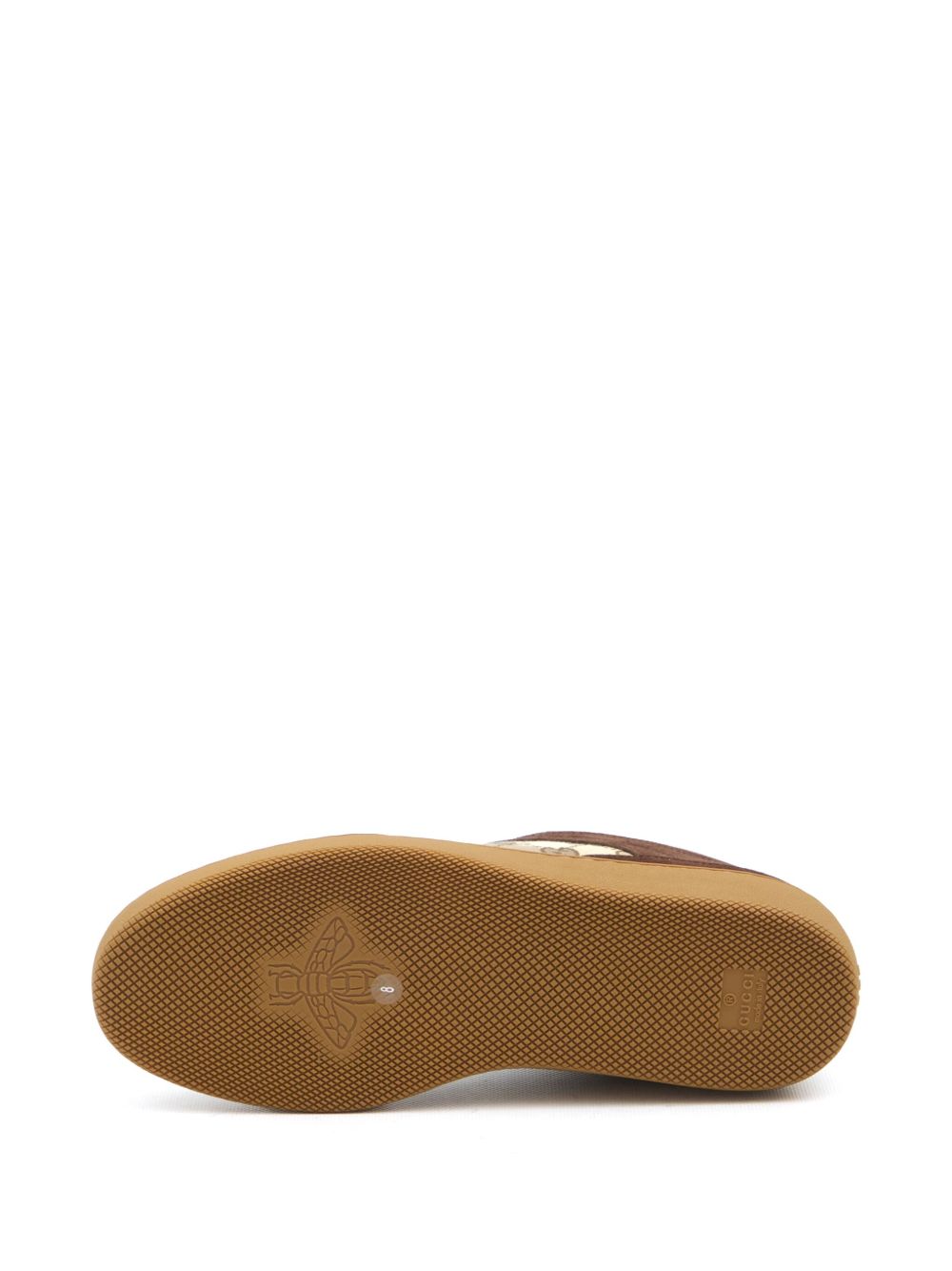 GUCCI Premium Leather Crossover Sneakers for Men