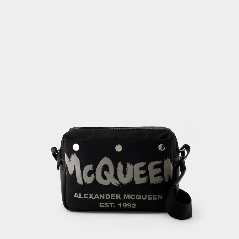 ALEXANDER MCQUEEN Graffiti Crossbody Mini Handbag