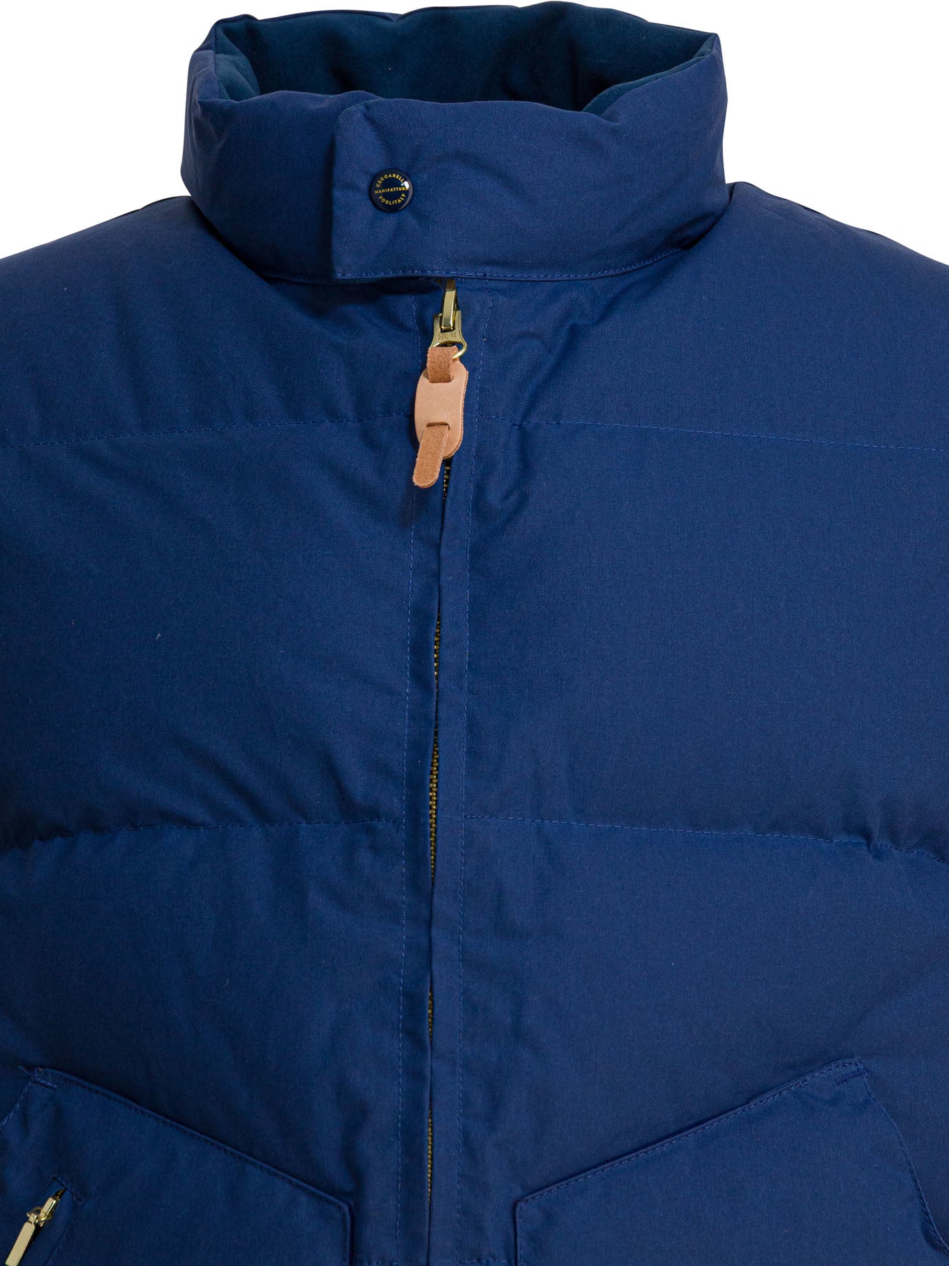 MANIFATTURA CECCARELLI Men's Goose Down Vest - Regular Fit, Sleeveless