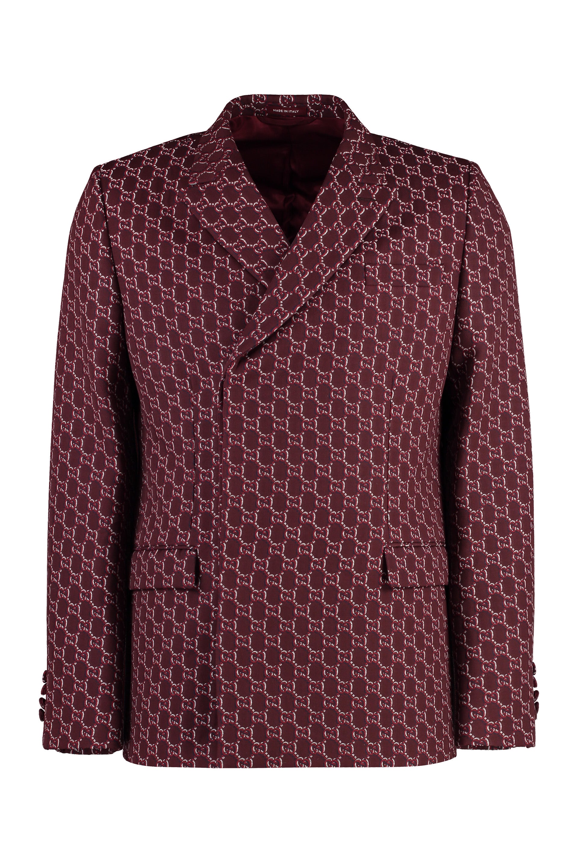 GUCCI Double-Breasted Wool Jacket for Men