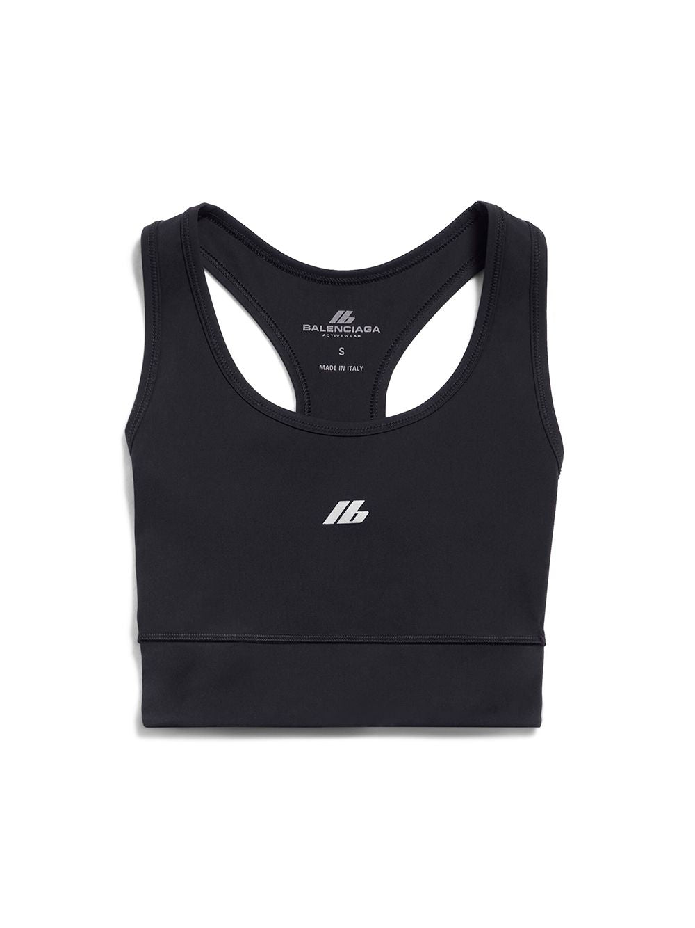 BALENCIAGA Stretch Nylon Crop Top