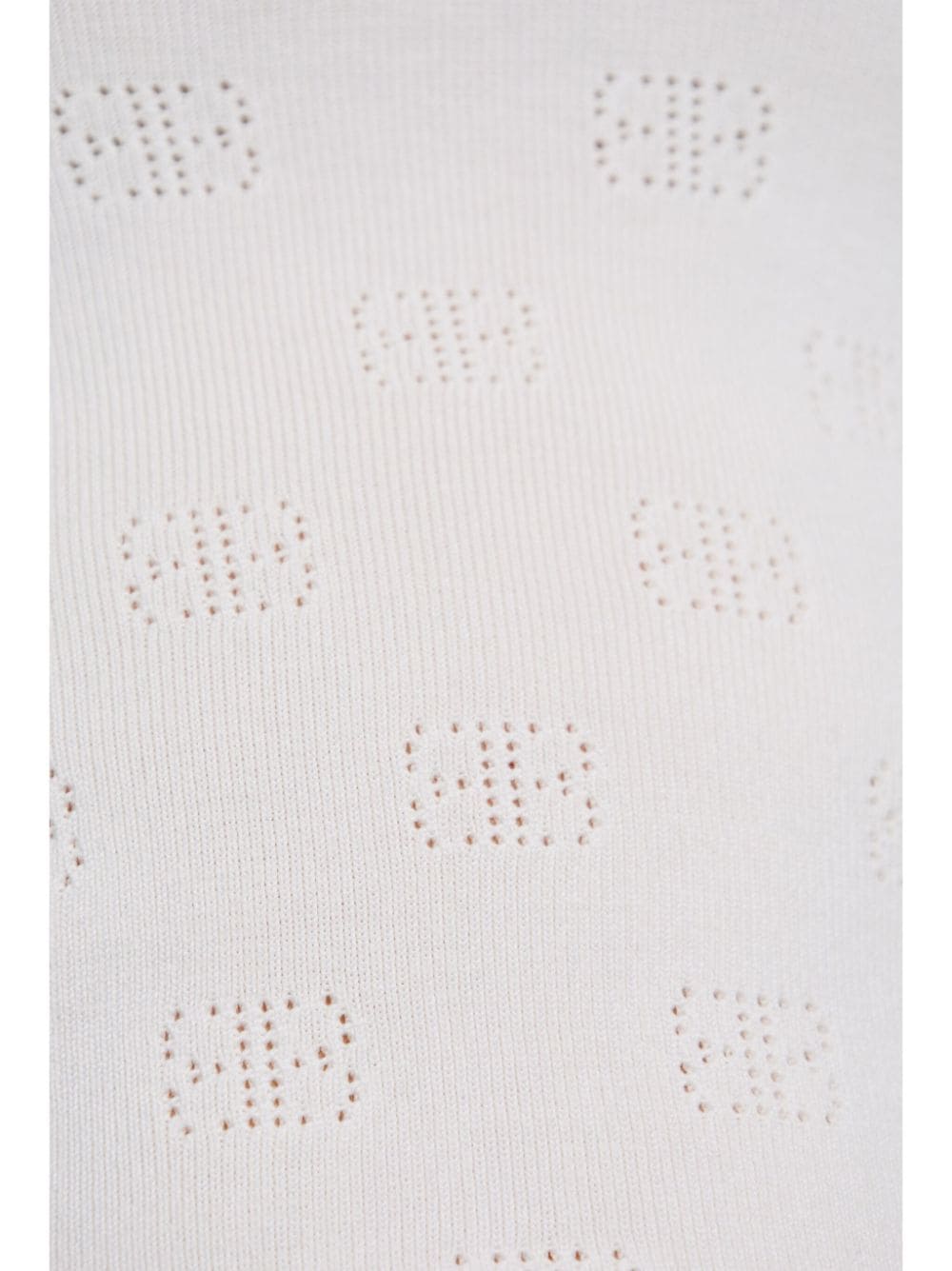 BALENCIAGA Open-Knit Wool Top for Women - SS25