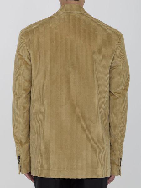 BOTTEGA VENETA Men's Single-Breasted Corduroy Jacket