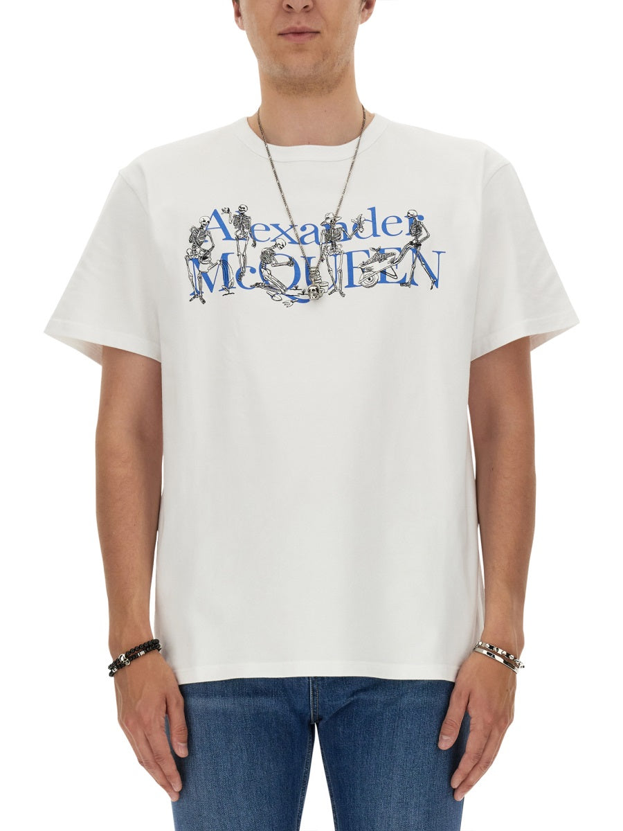 ALEXANDER McQUEEN Logo Print T-Shirt