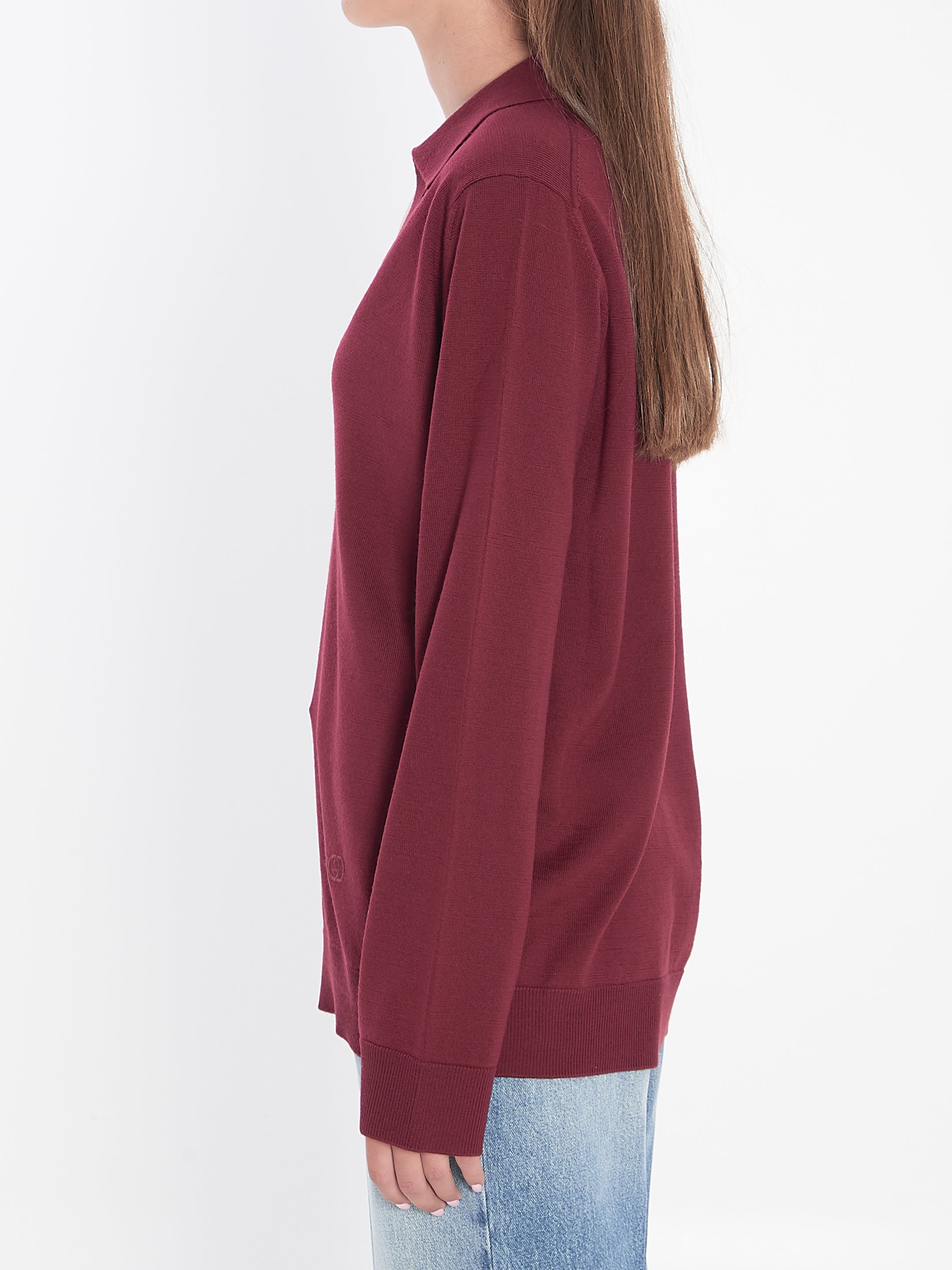 GUCCI Wool V-Neck Sweater