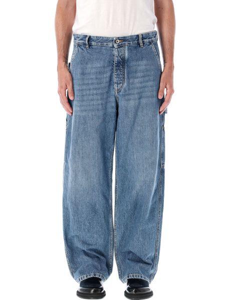 BOTTEGA VENETA Vintage Cargo Denim Pants for Men