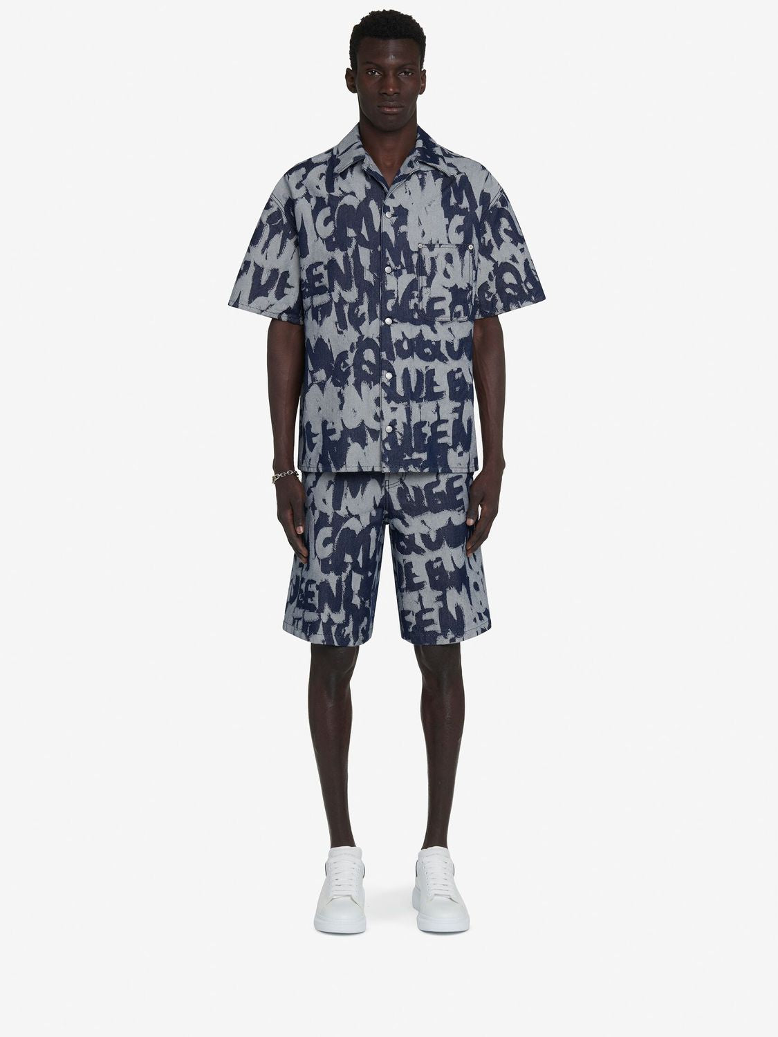 ALEXANDER MCQUEEN Hawaiian Denim Shirt - FW24 Collection