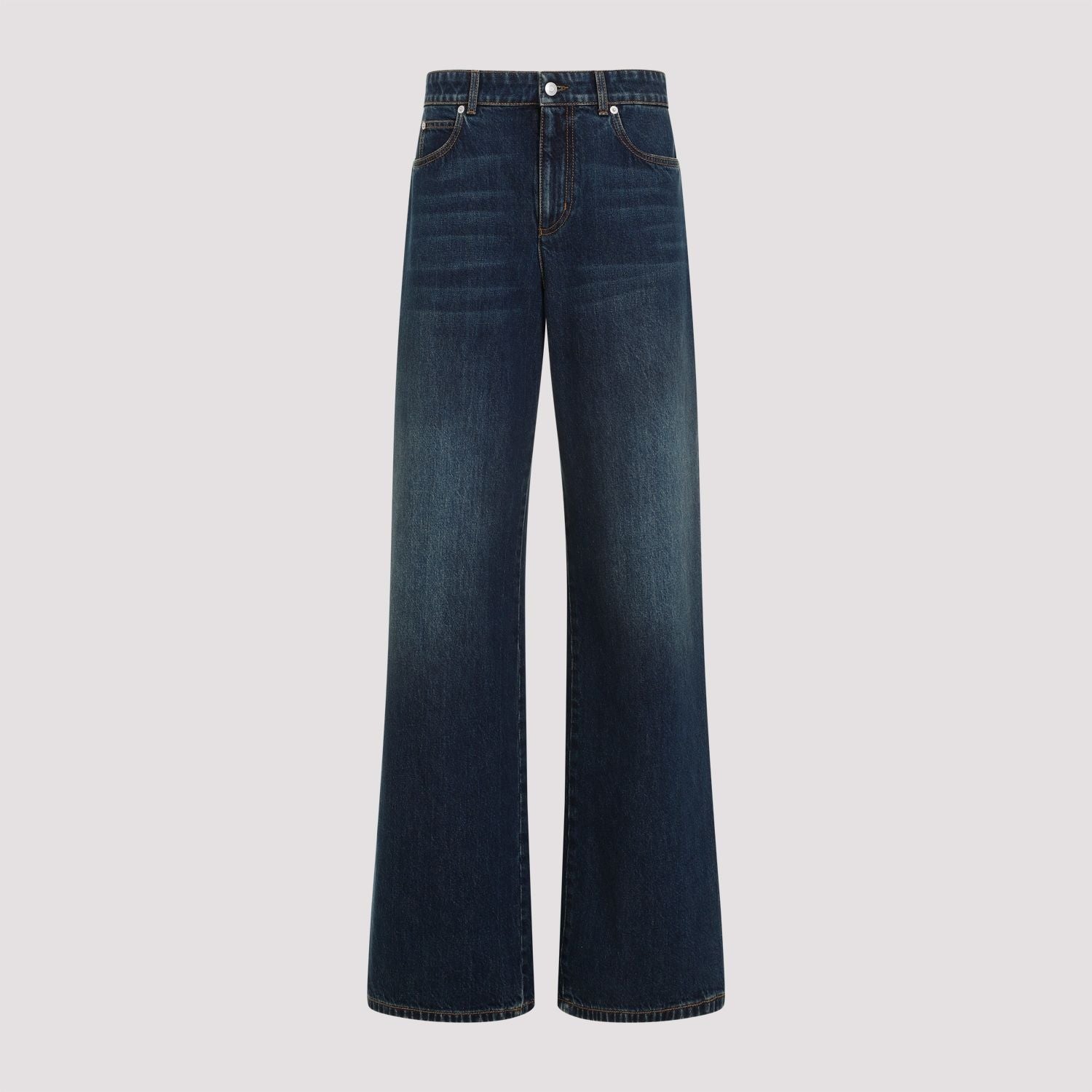 ALEXANDER MCQUEEN Women’s Cotton Jeans - FW24 Collection