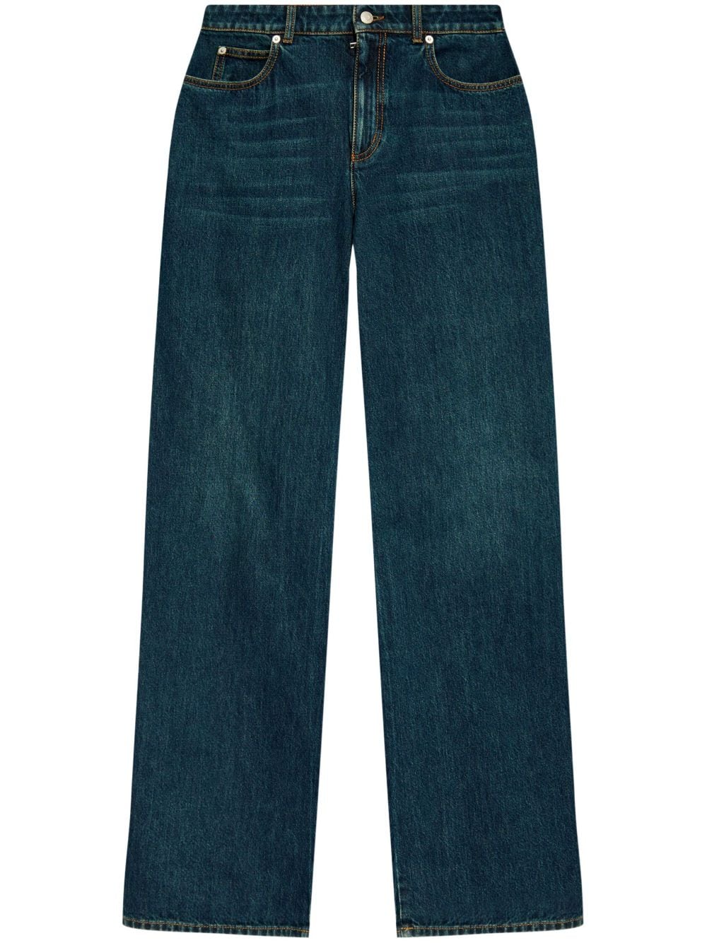 ALEXANDER MCQUEEN Wide-Leg Denim Jeans for Women - FW24
