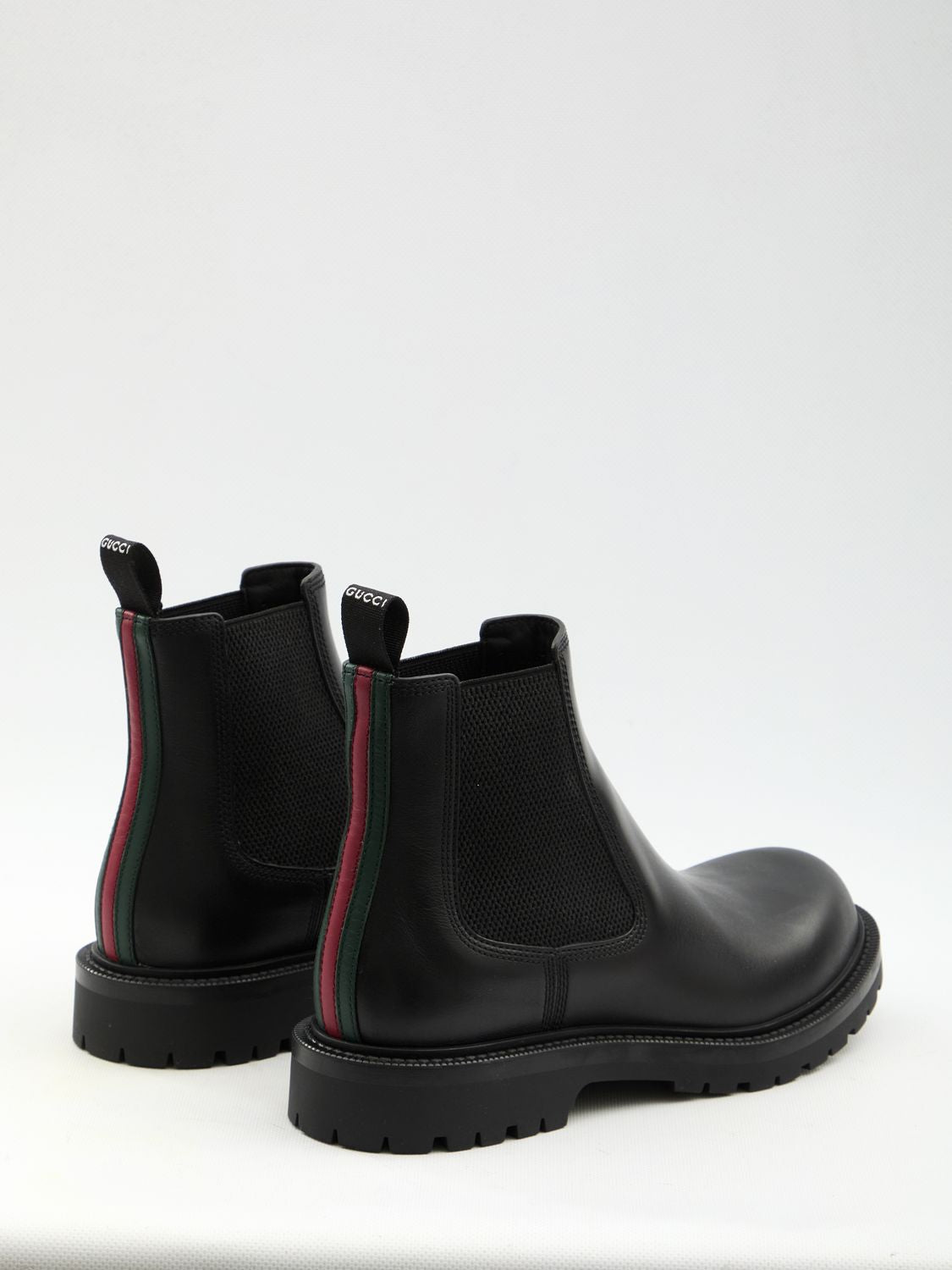 GUCCI Chelsea Boots with Web - UK Size