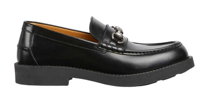 GUCCI Classic Leather Horsebit Loafers for Men