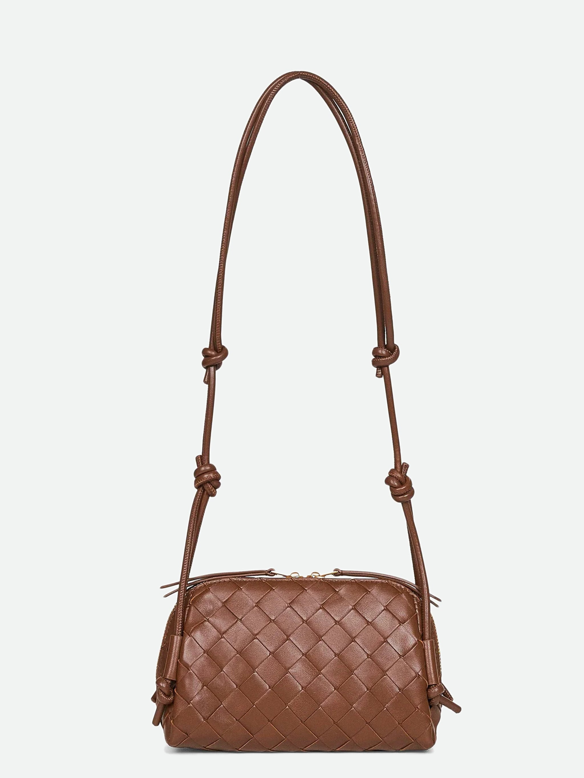 BOTTEGA VENETA Mini Intrecciato Concert Pouch Handbag