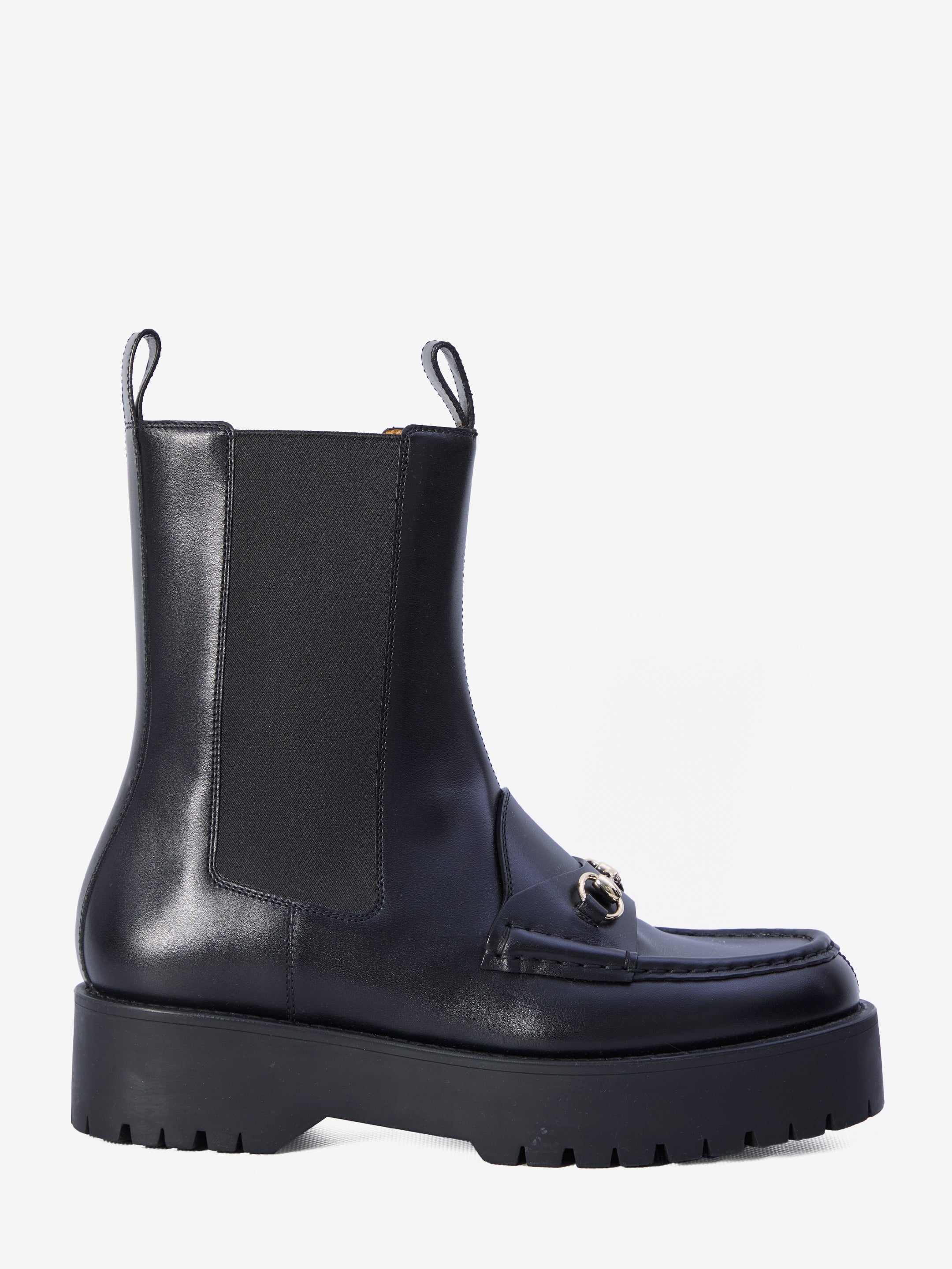GUCCI Elegant Horsebit Mini Boots