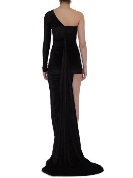 BALENCIAGA Fluid Velvet Gown - Maxi Length - Size 36