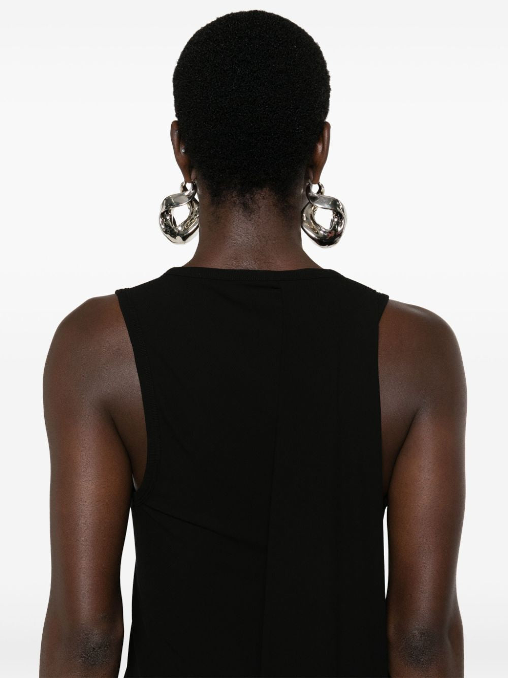 BALENCIAGA Stretch Viscose Mini Dress