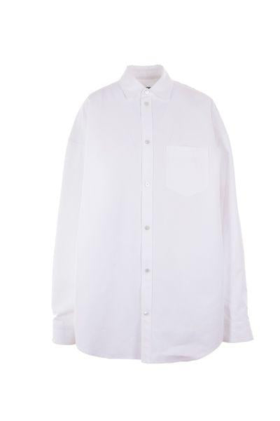 BALENCIAGA Oversized Poplin Shirt for Women