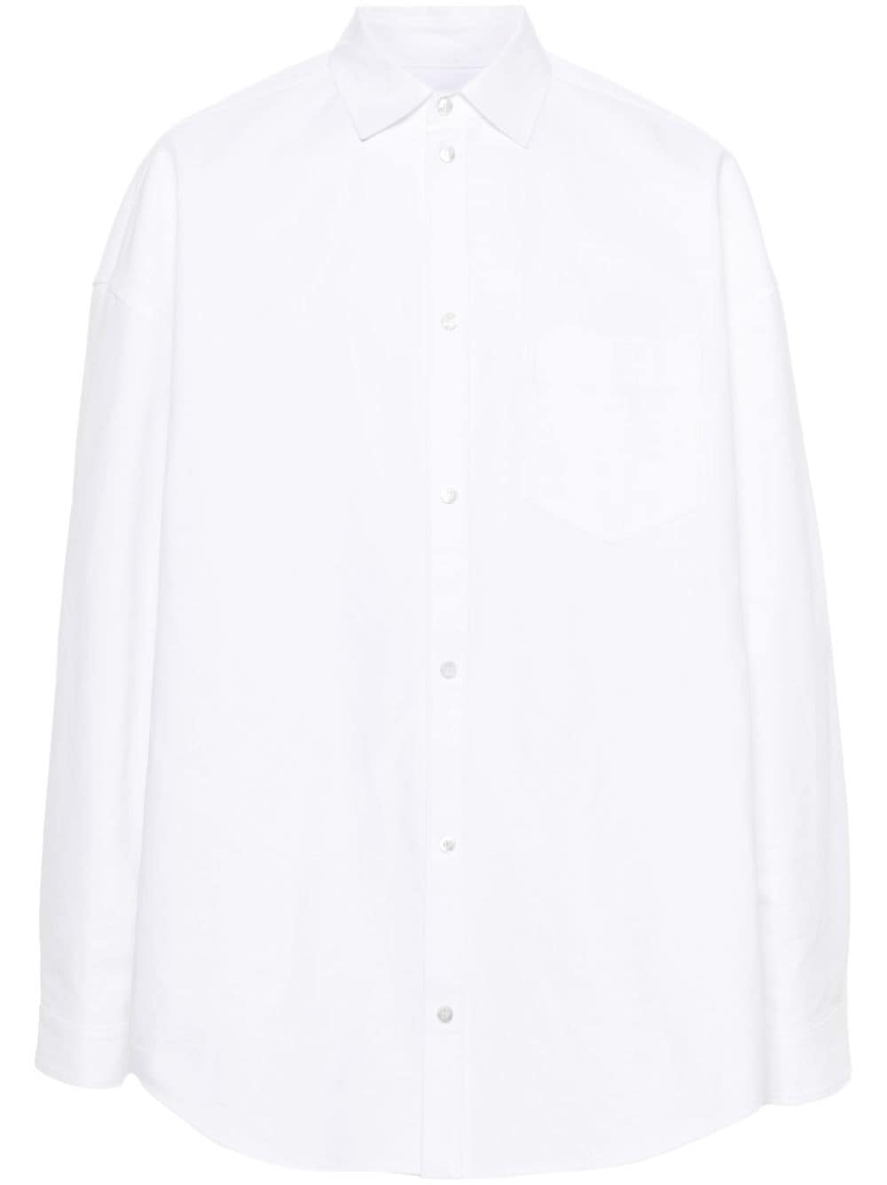 BALENCIAGA Oversized Cotton Shirt for Women - SS25 Collection