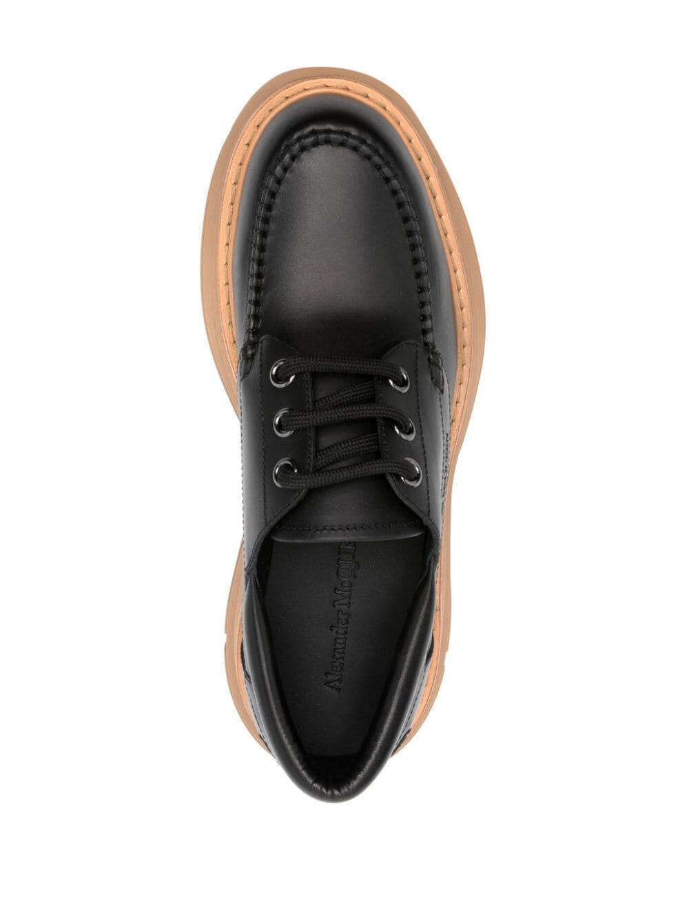ALEXANDER MCQUEEN Lace Up Moccasins for Men