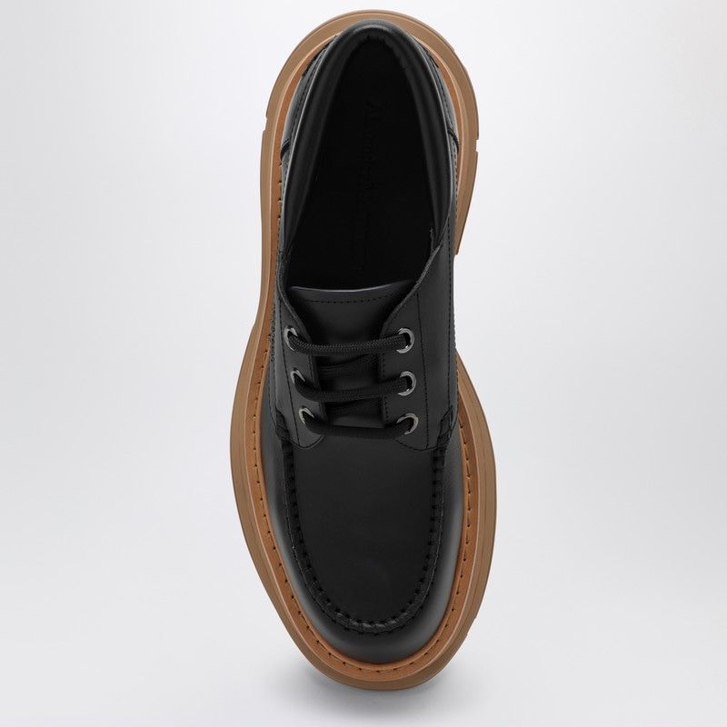 ALEXANDER MCQUEEN Leather Lace-Up Shoes with Maxi Sole