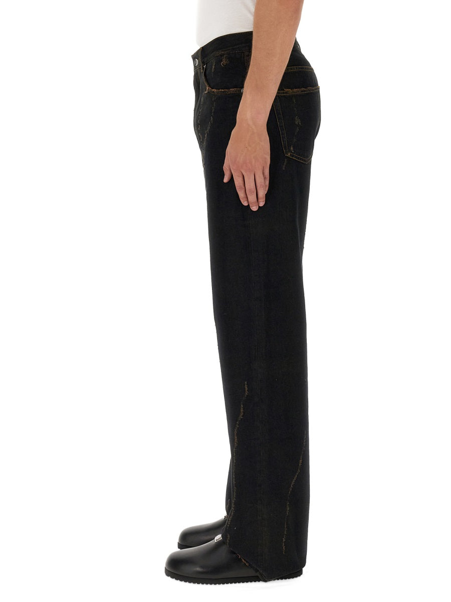 DOLCE & GABBANA Premium Denim Pants for Men - FW23 Collection