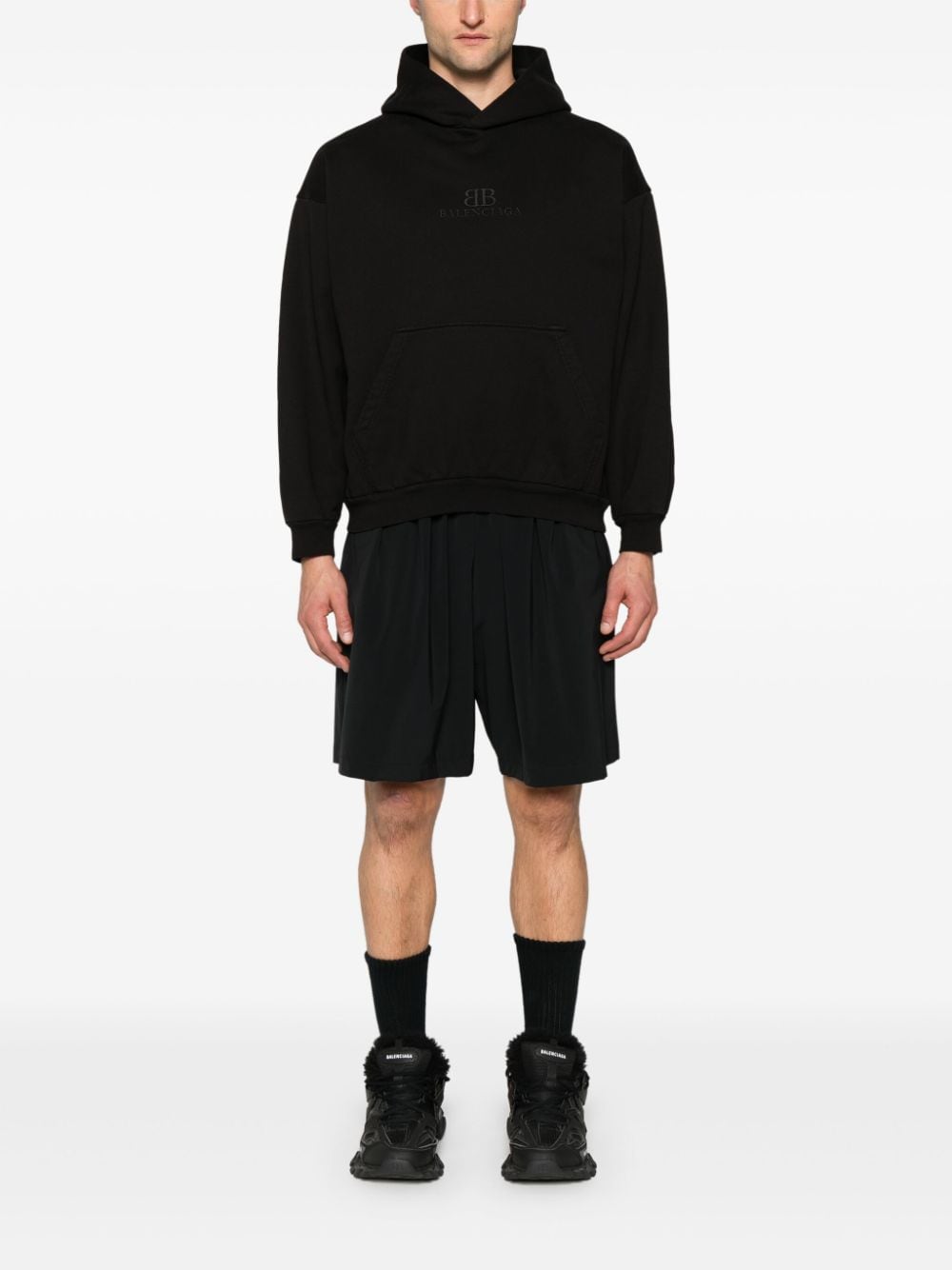BALENCIAGA Stretch Activewear Shorts - Regular Fit