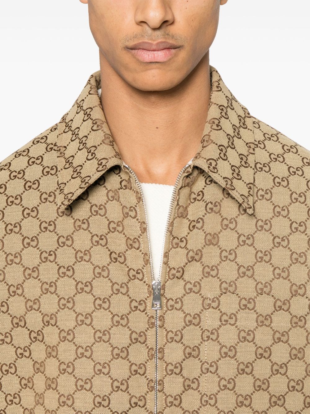GUCCI Fabric Overshirt 48