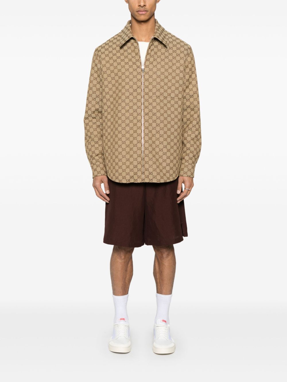 GUCCI Fabric Overshirt 48