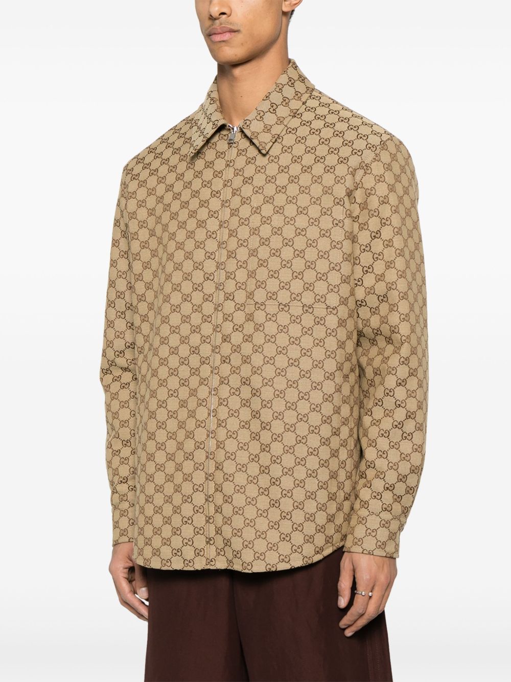 GUCCI Fabric Overshirt 48