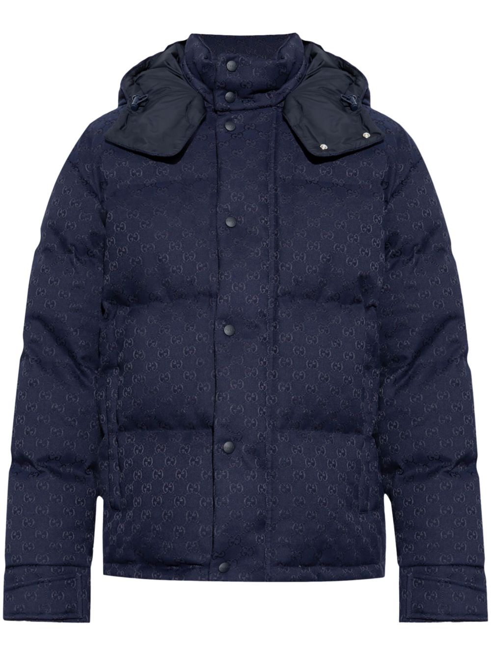 GUCCI Down Jacket with Detachable Hood for Men
