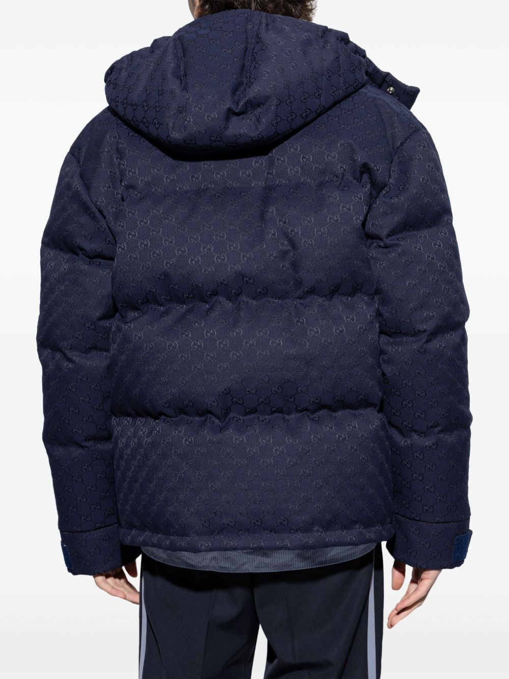 GUCCI Down Jacket with Detachable Hood for Men
