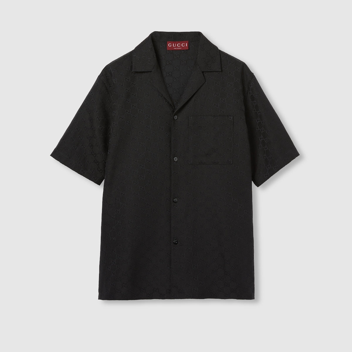 GUCCI Men's Bowling Shirt - Size 48