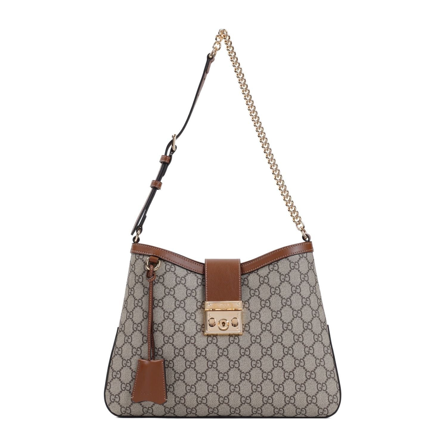 GUCCI Medium Padlock Shoulder Handbag