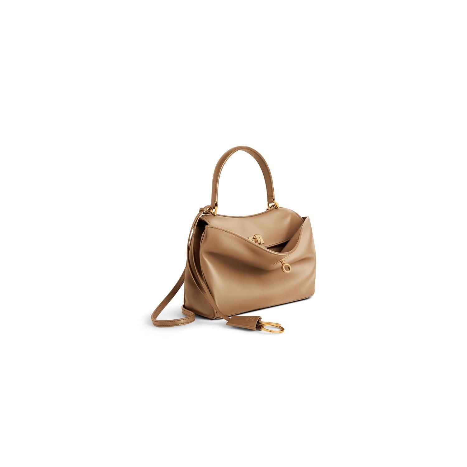 BALENCIAGA Mini Leather Rodeo Handbag