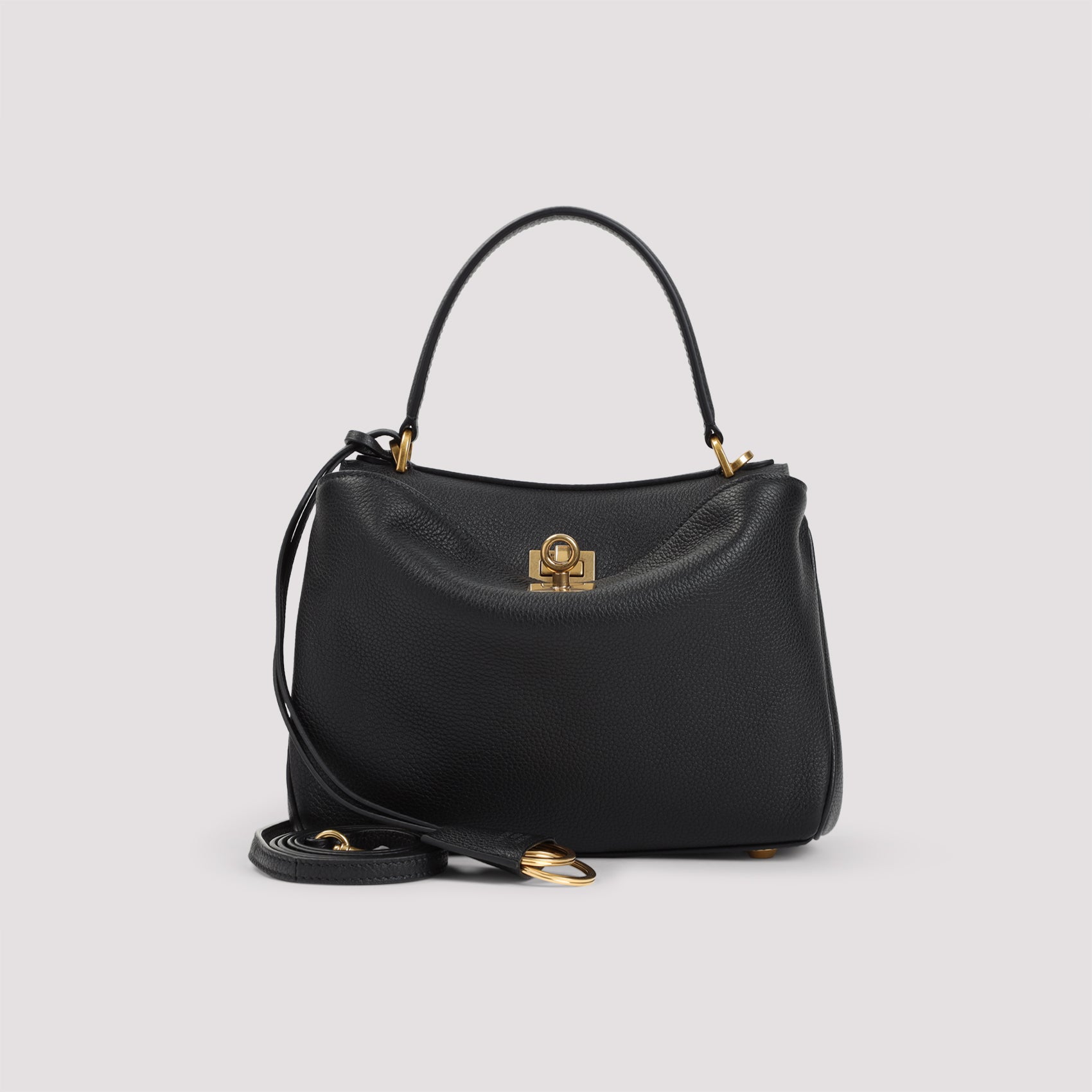 BALENCIAGA Mini Leather Rodeo Handbag