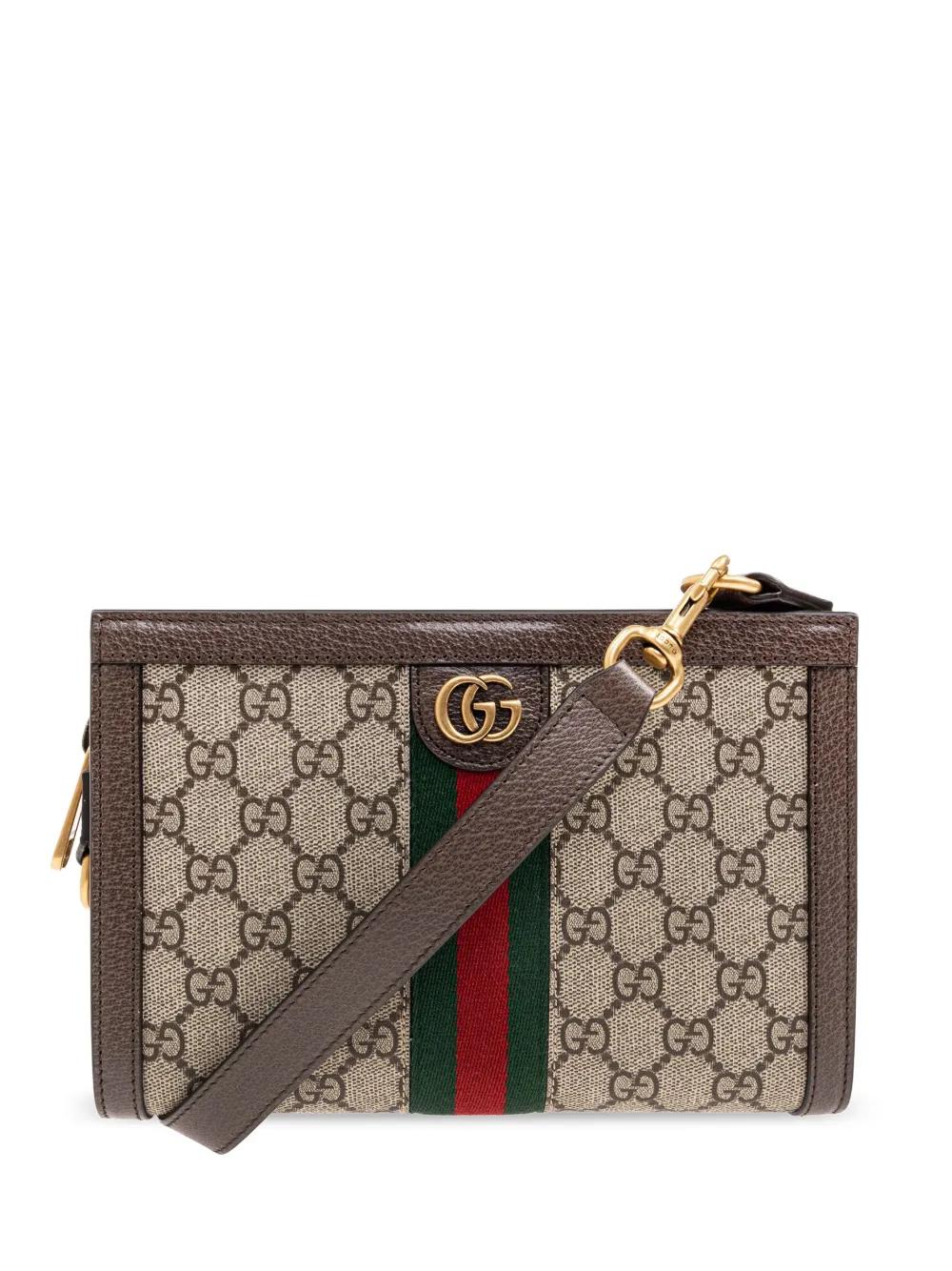 GUCCI Mini Leather Ophidia Handbag for Men