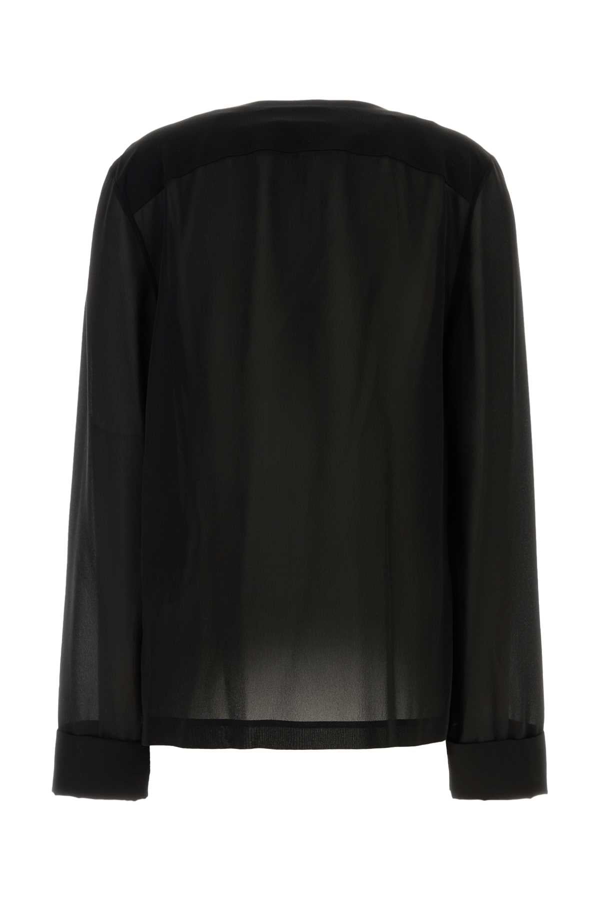 SAINT LAURENT Men's Crepe Shirt