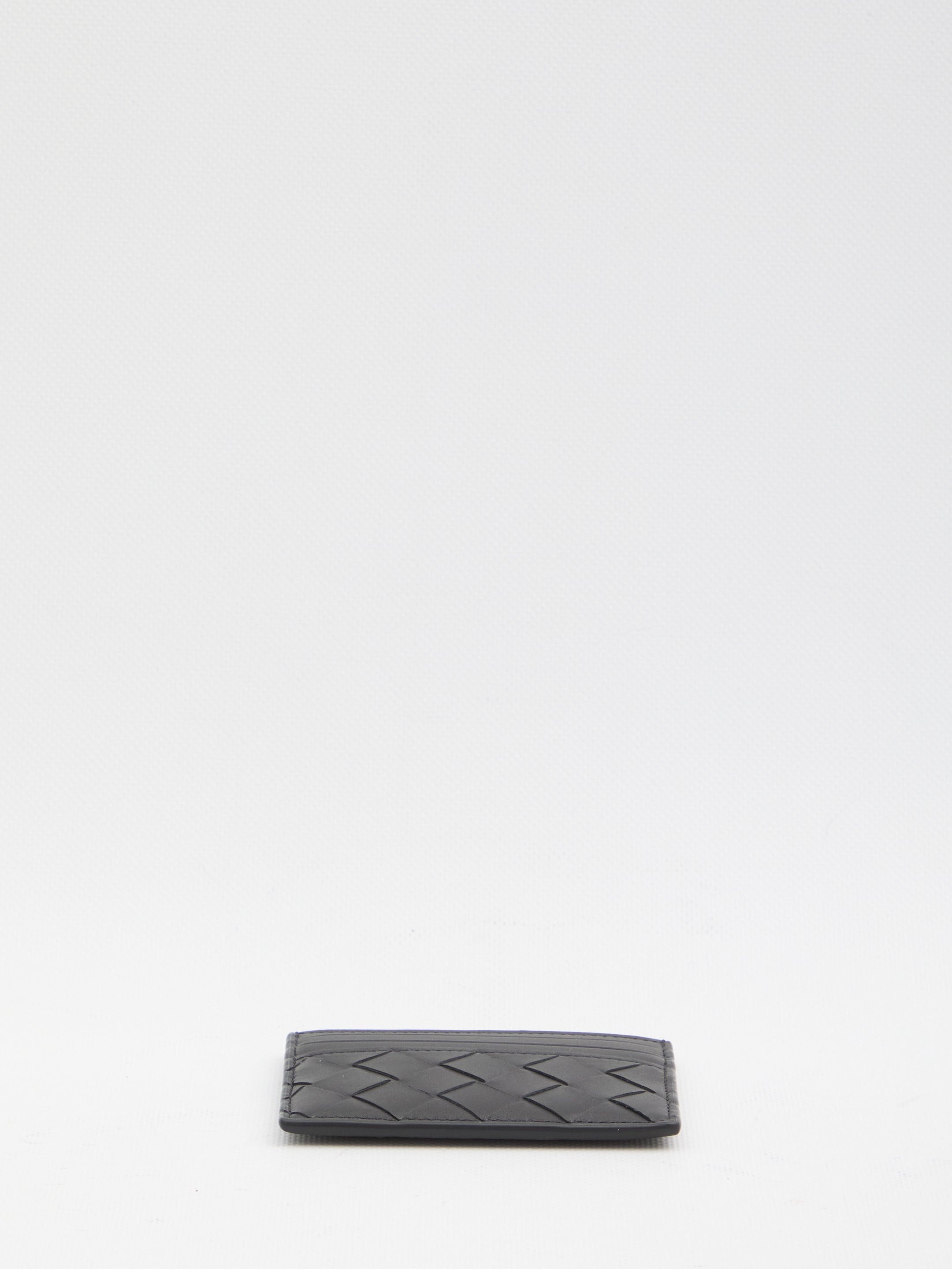 BOTTEGA VENETA Mini Woven Credit Card Holder