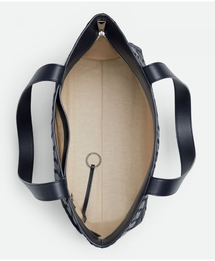 BOTTEGA VENETA Classic Intrecciato Leather Tote Handbag - 44cm x 28.5cm x 15.5cm