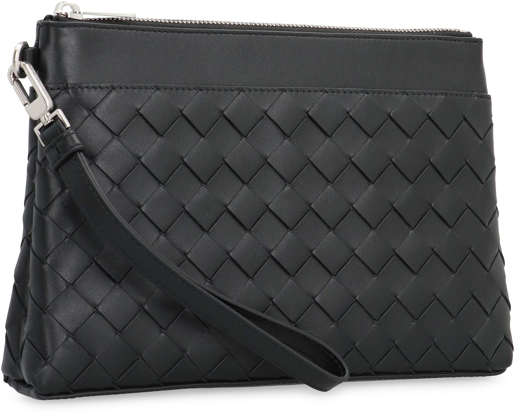 BOTTEGA VENETA Intrecciato Prism Mini Pouch Handbag