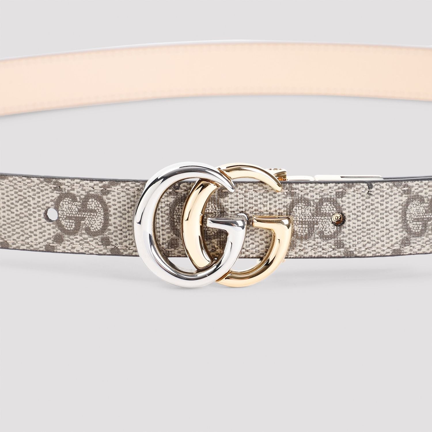 GUCCI Reversible GG Marmont Belt with Signature Buckle - 4x3 CM