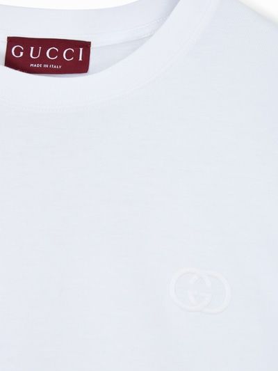 GUCCI Classic Fit Logo Short-Sleeve T-Shirt for Men