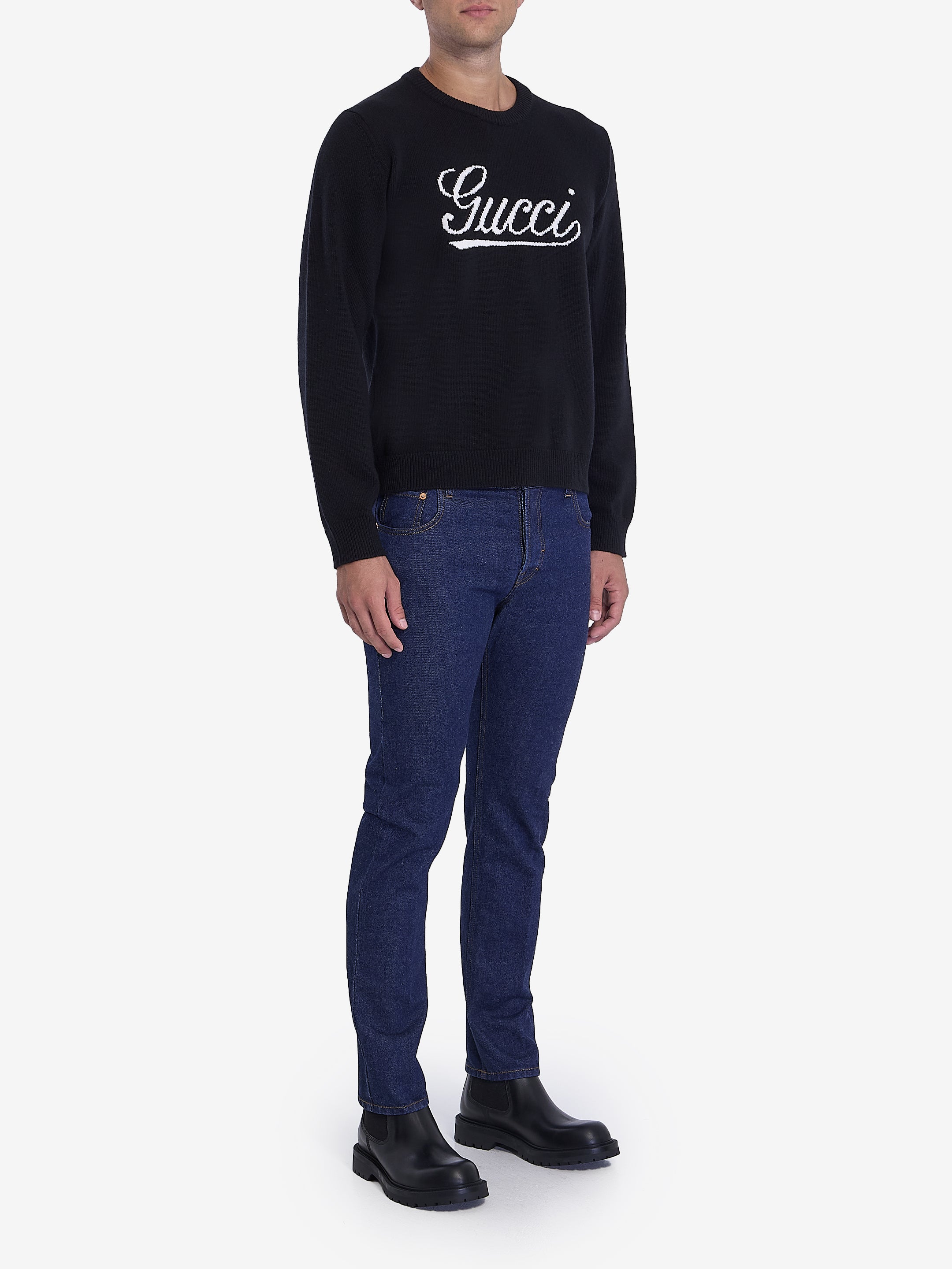 GUCCI Stretch Cotton Jeans