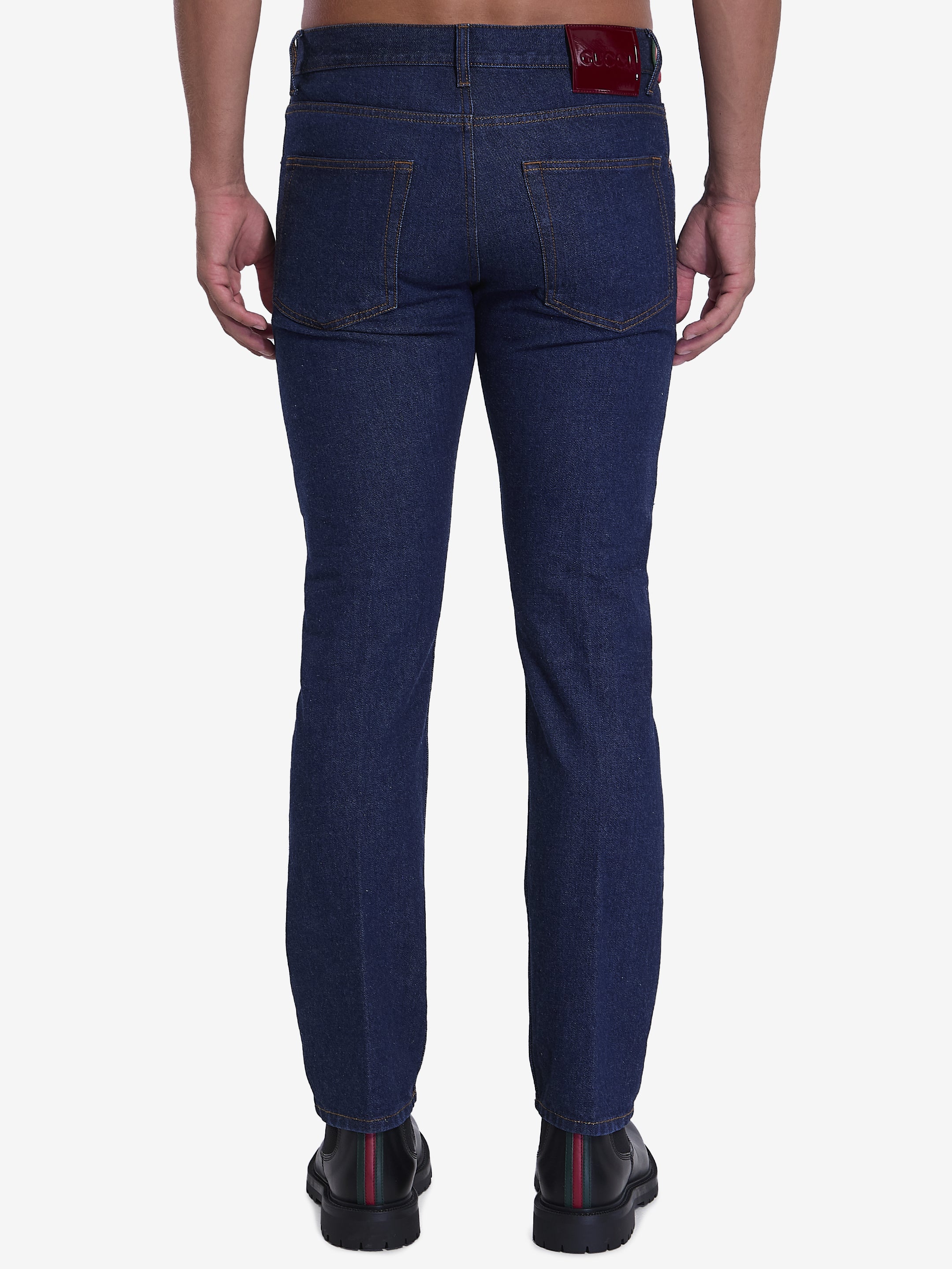 GUCCI Stretch Cotton Jeans