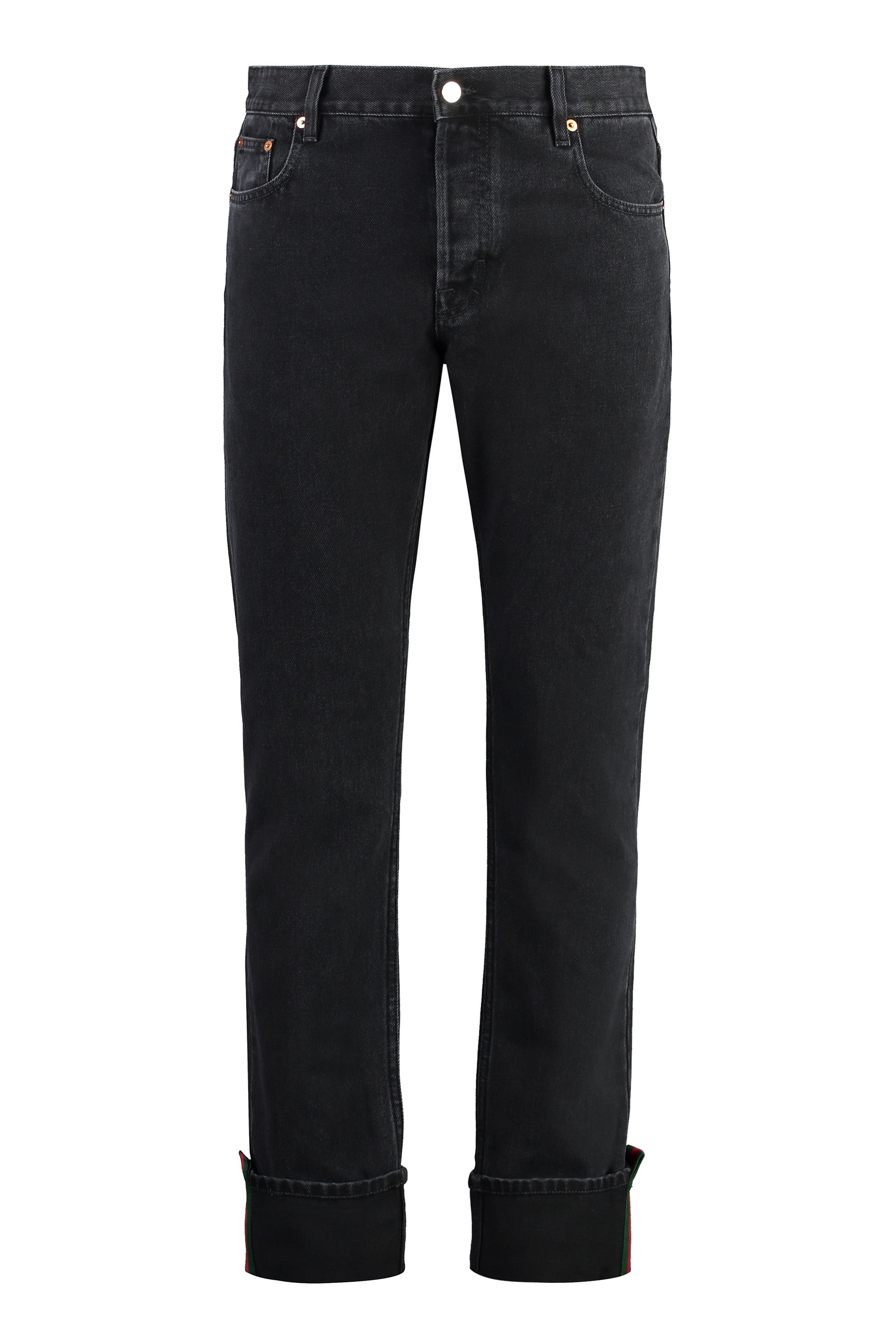 GUCCI 5-Pocket Straight-Leg Jeans