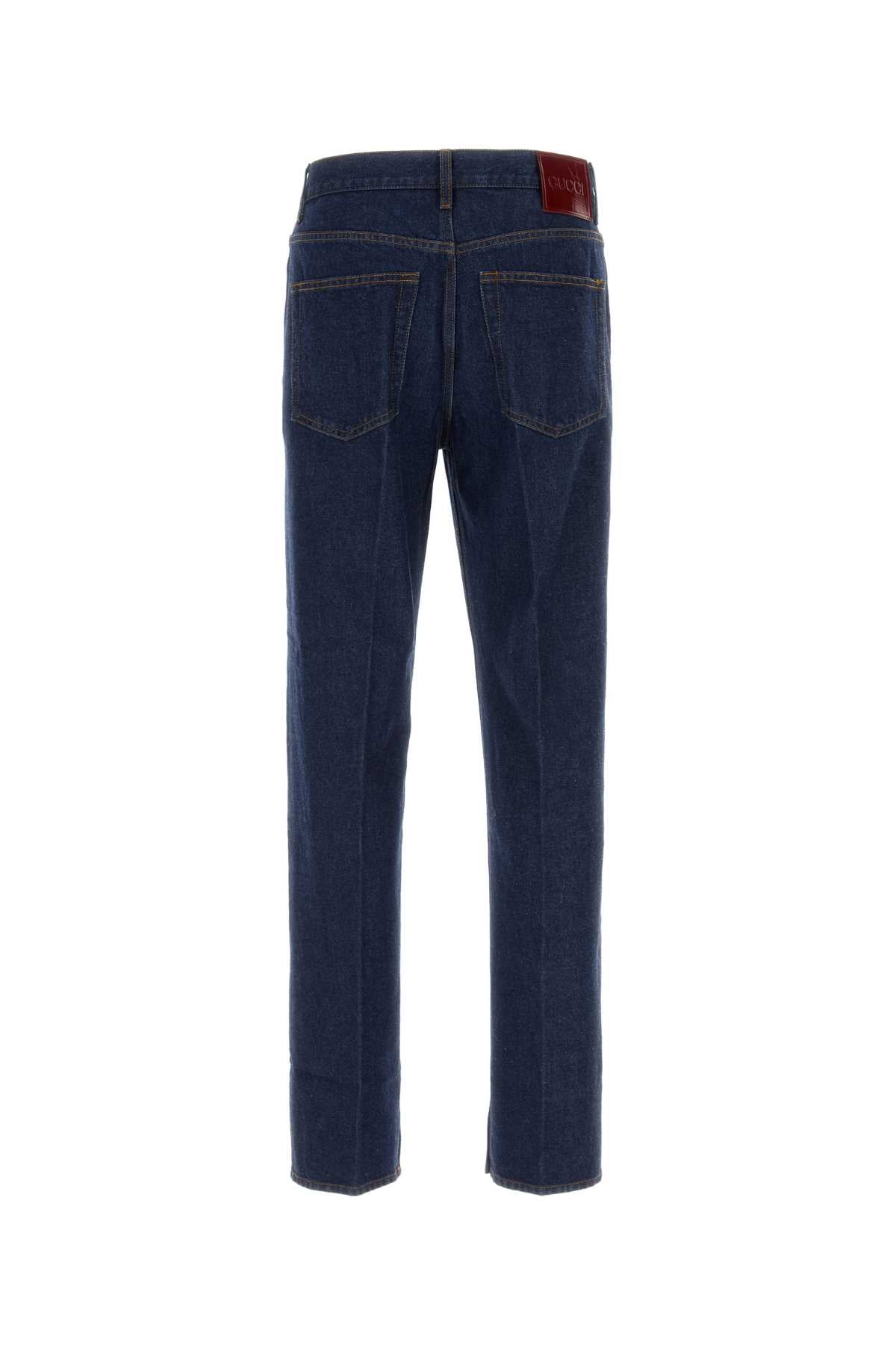 GUCCI Relaxed Fit Denim Jeans for Men