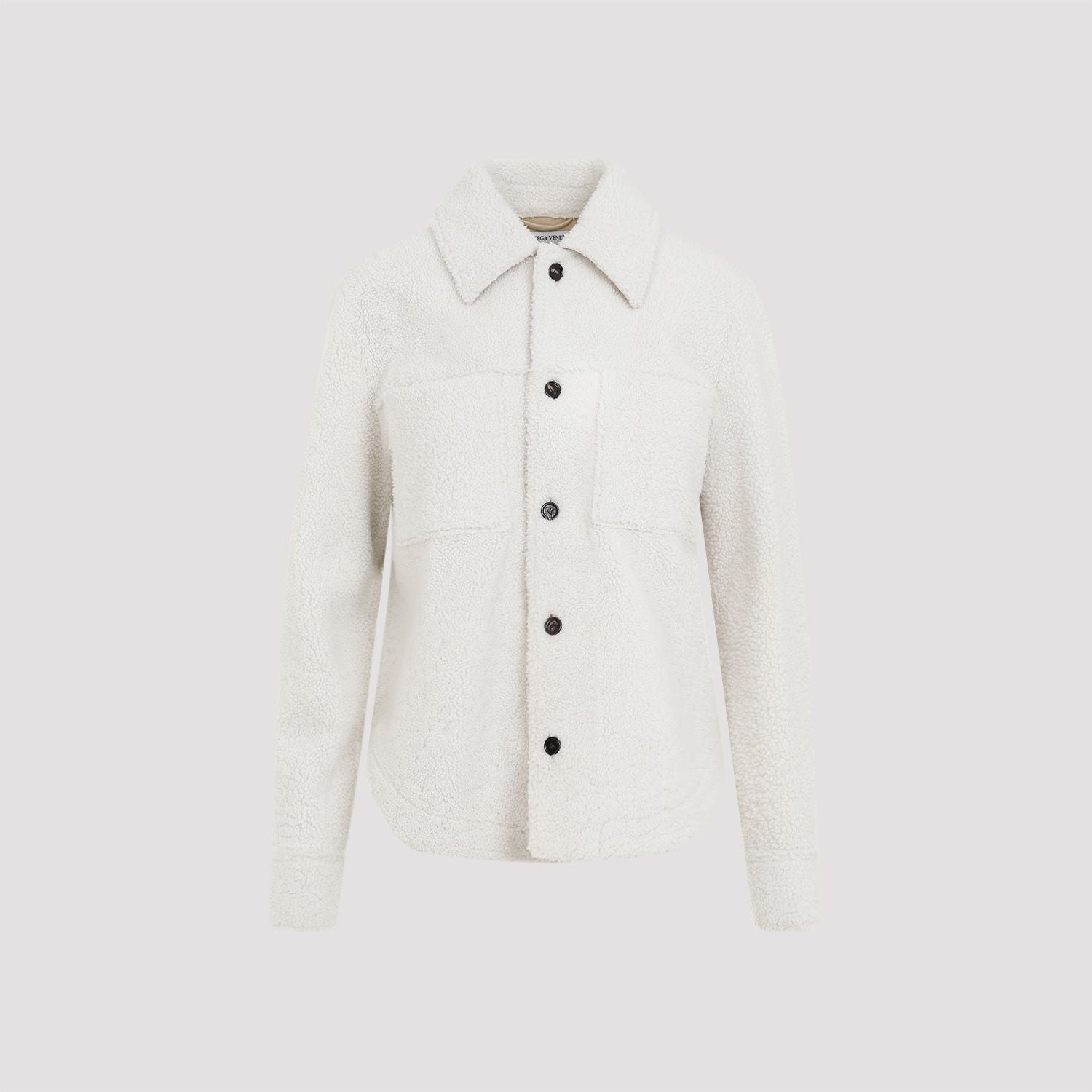 BOTTEGA VENETA Oversized Shearling Shirt for Women